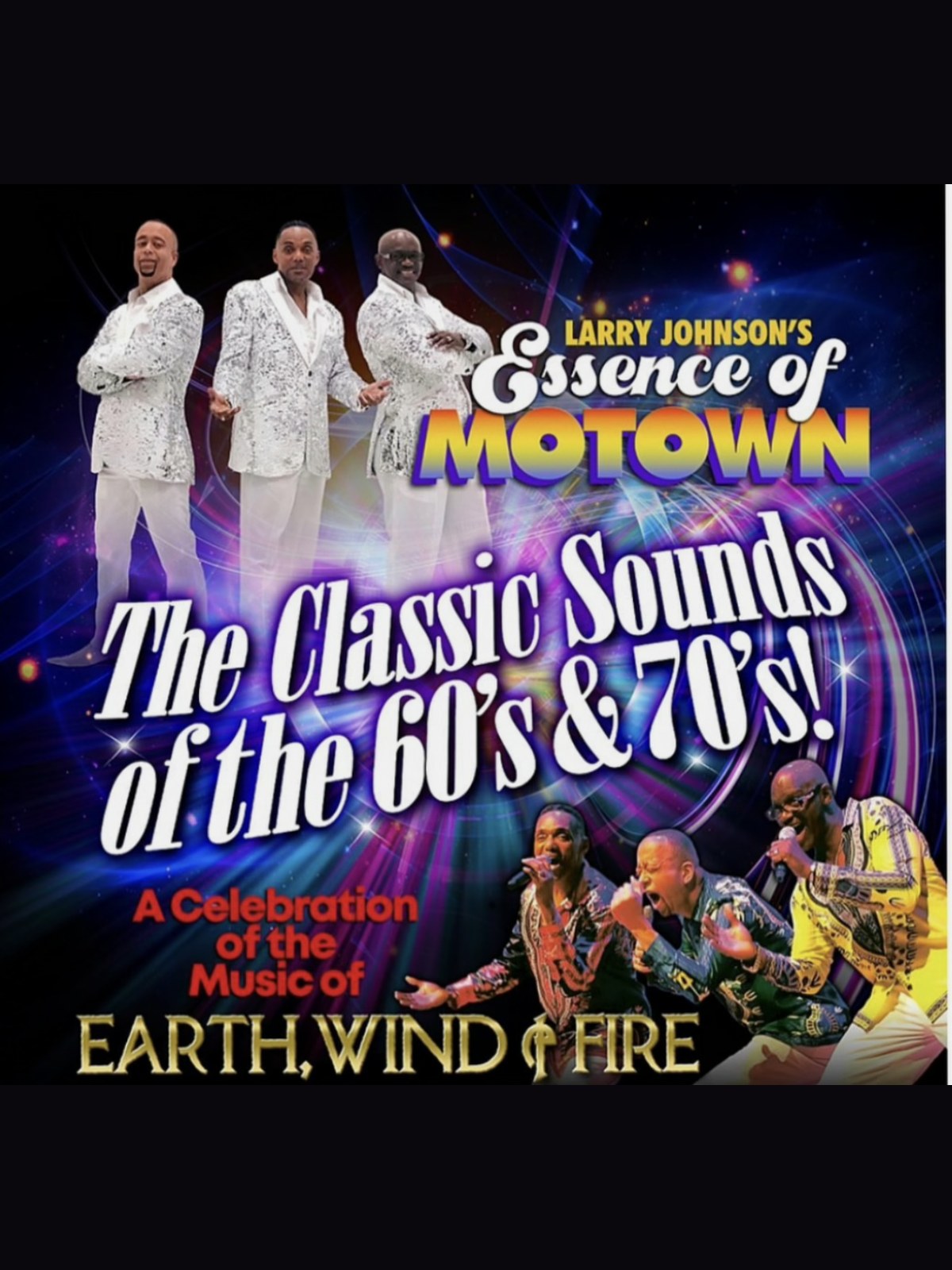 Essence of Motown meets Earth, Wind & Fire — soul and Motown revue
